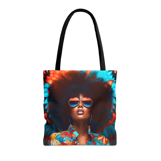 Teal Beauty IV Tote