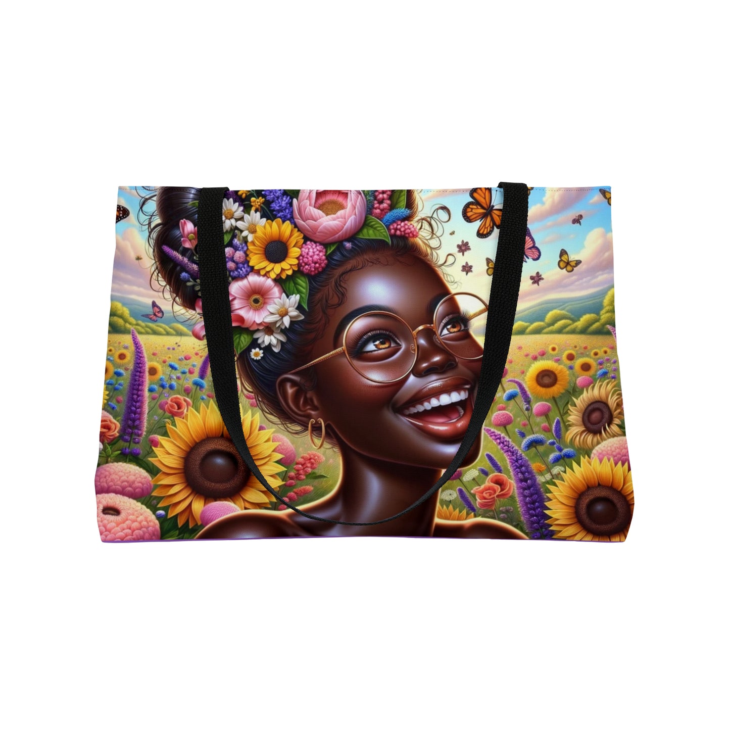 Sunflower Beauty Weekender Tote Bag