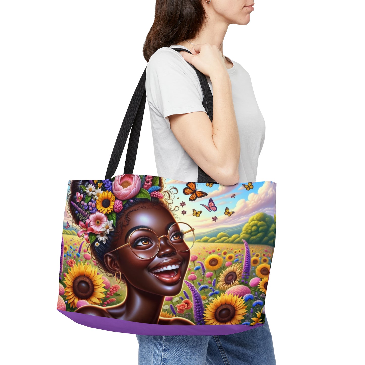 Sunflower Beauty Weekender Tote Bag