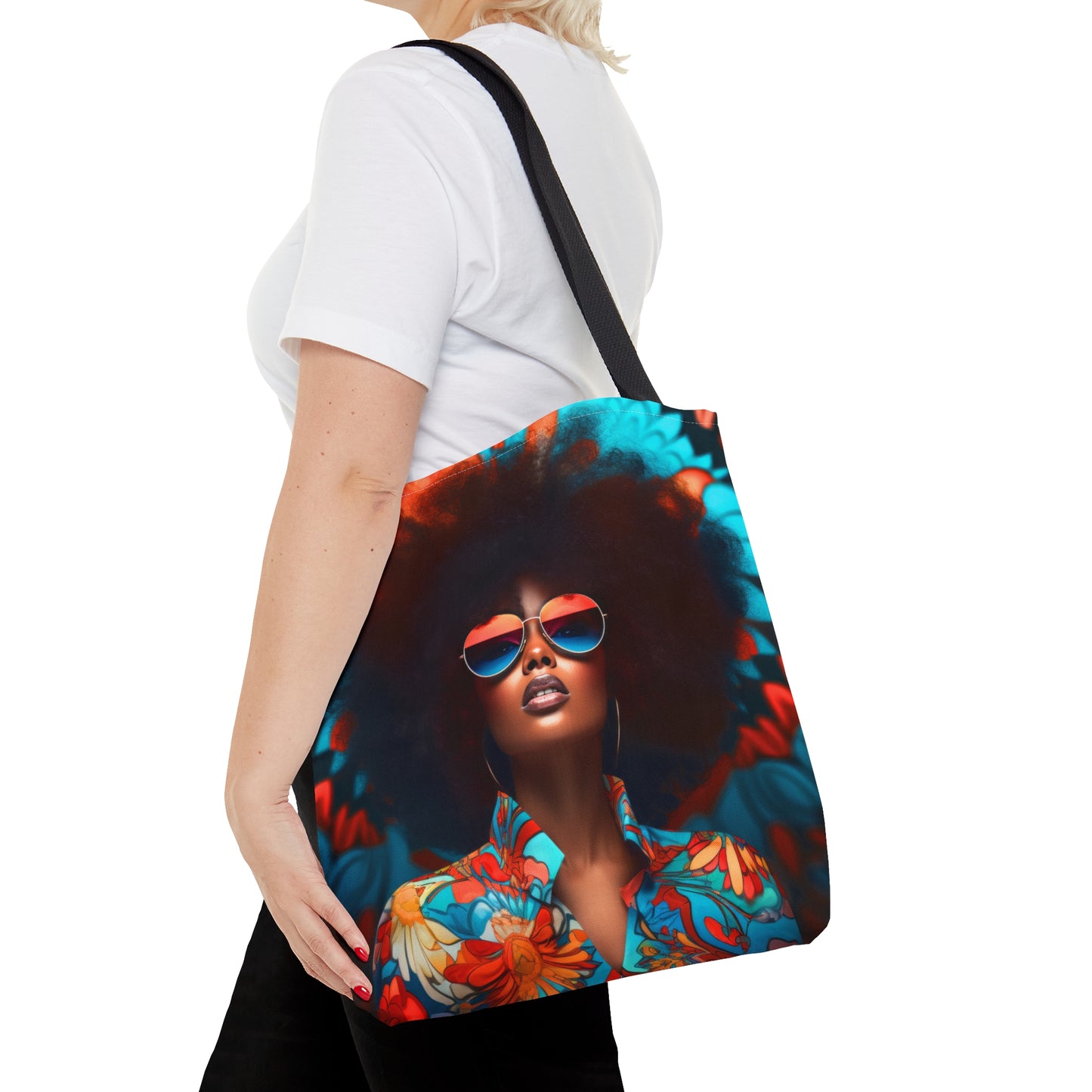 Teal Beauty IV Tote