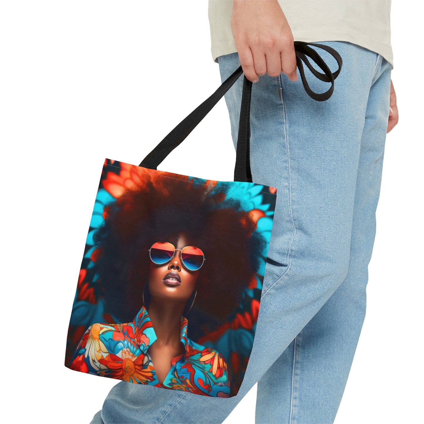 Teal Beauty IV Tote