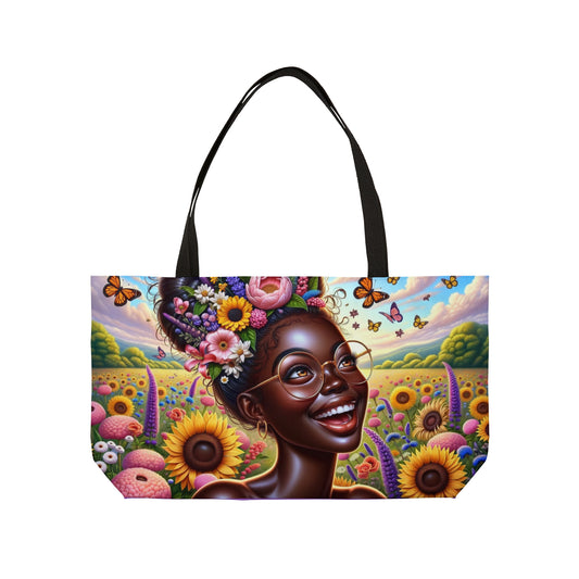 Sunflower Beauty Weekender Tote Bag